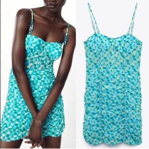 Zara Corset Print Dress